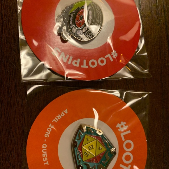 Lootcrate Exclusive Pin lot
11 pins in lot
New - Picture 2 of 3